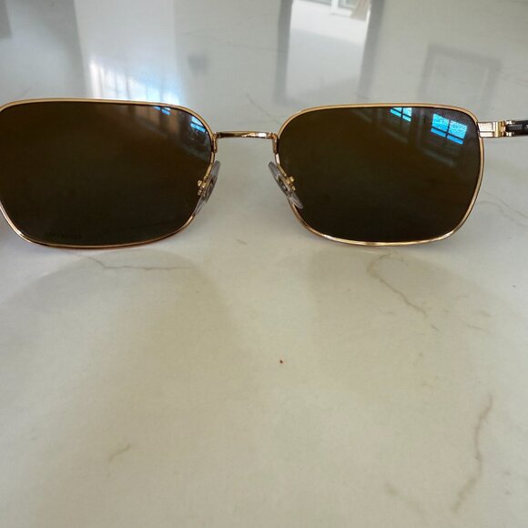 Ray-Ban RB3684-CH 001/AN 58 18 Chromance Polarized Sunglasses Gold - Picture 9 of 10